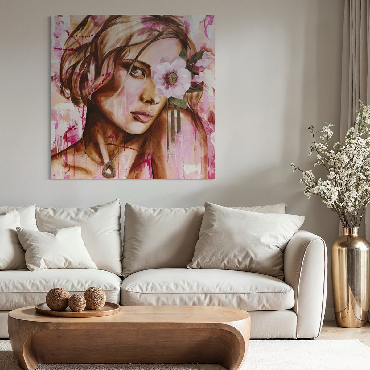 "Pearl" Canvas Print