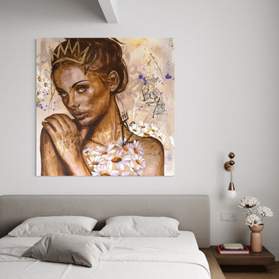 "I Can Buy Myself Flowers" Canvas Print