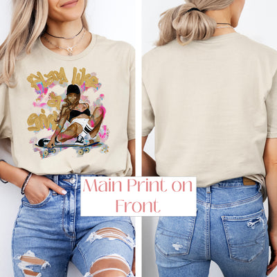 "Play Like a Girl" ~SoftStyle Tee