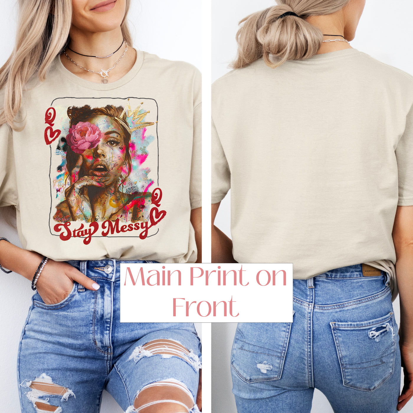 "Stay Messy" ~SoftStyle Tee