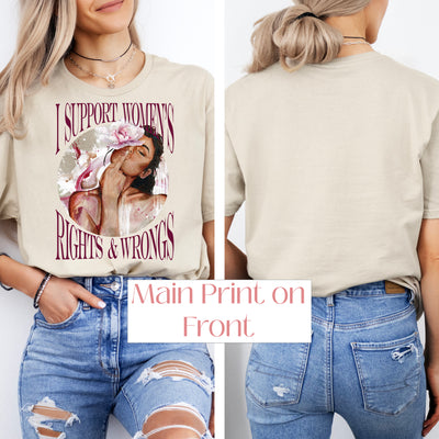 "I Support Women's Rights" ~ No Approval Needed & Proud of it! SoftStyle Tee