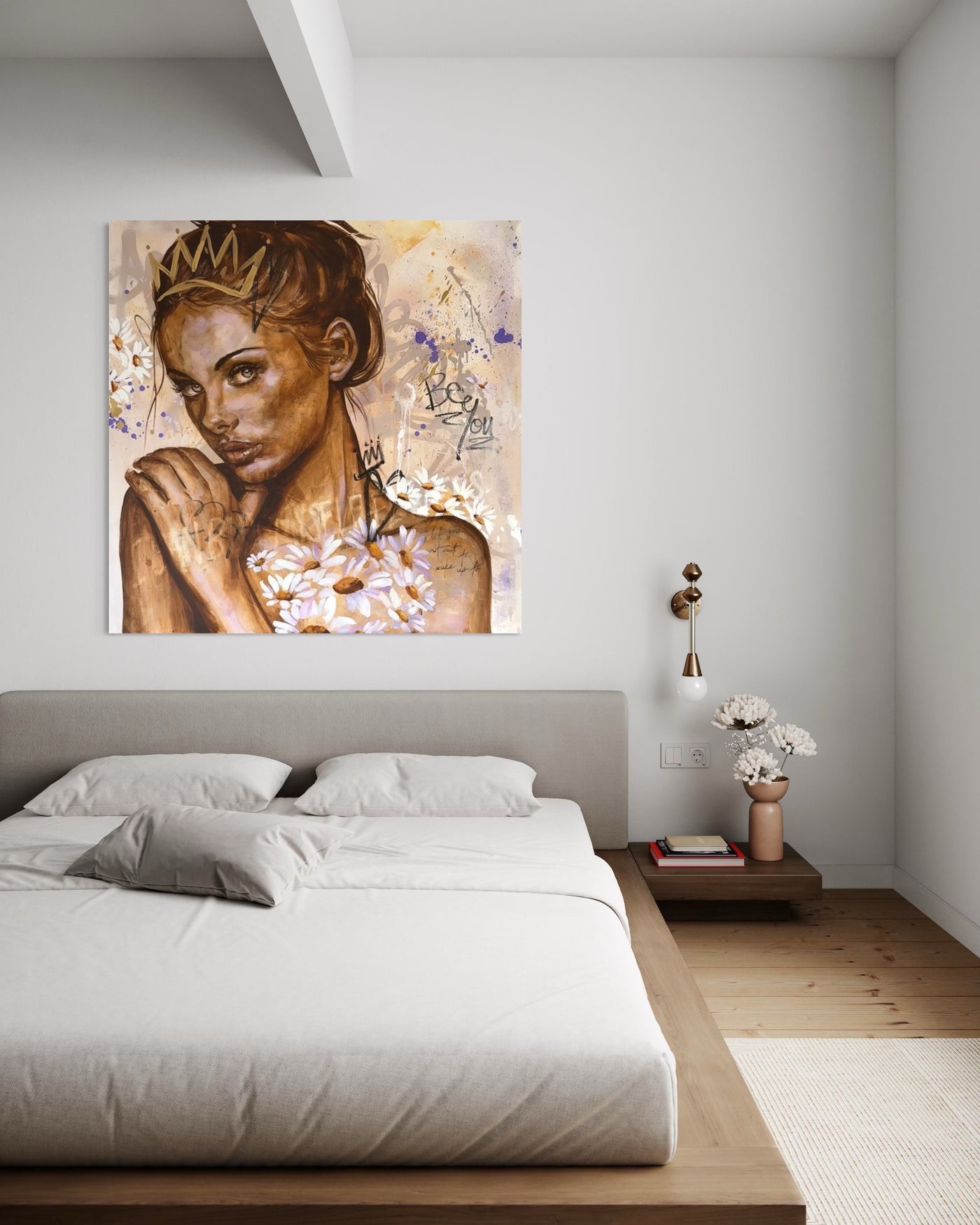 "I Can Buy Myself Flowers" Canvas Print