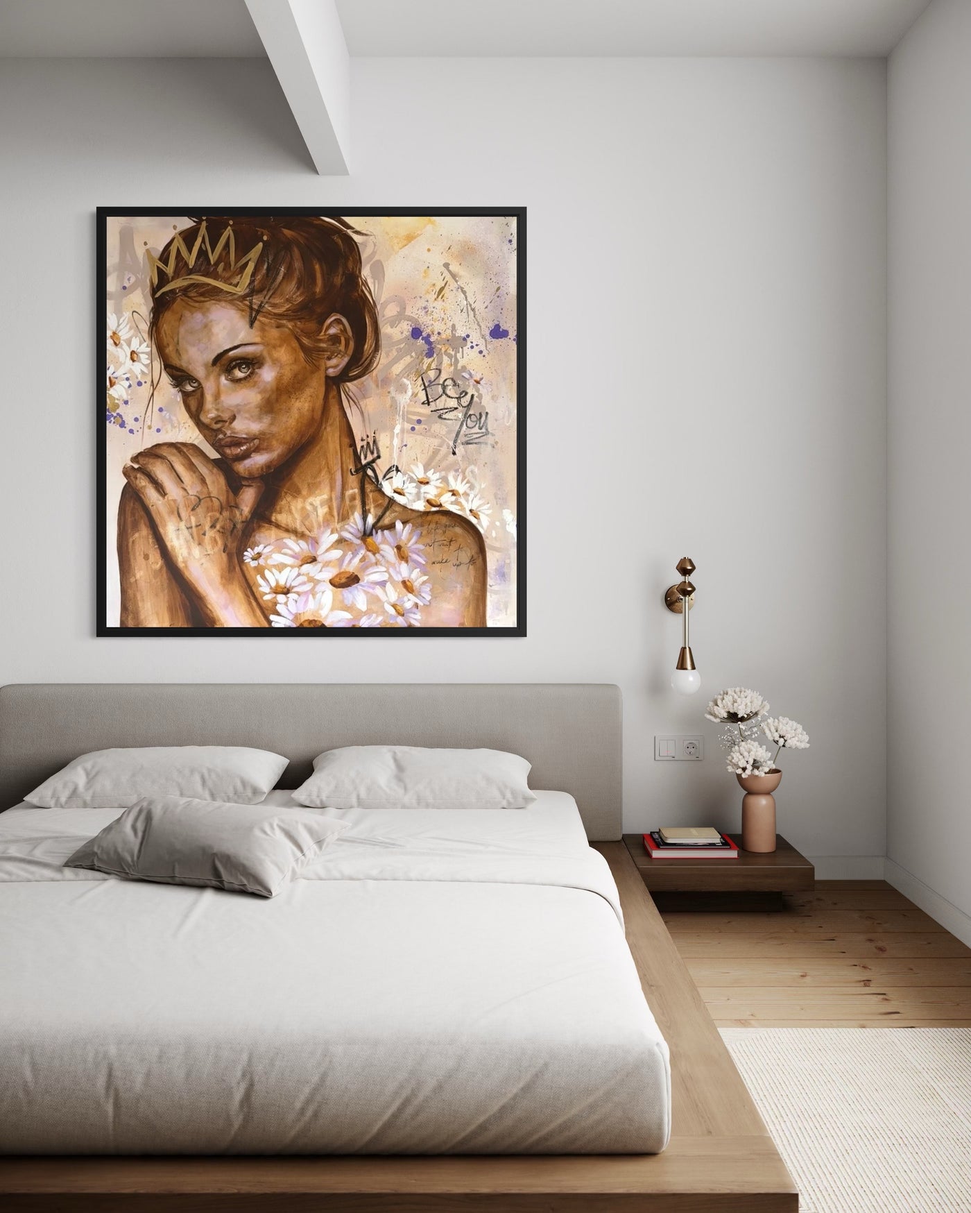 "I Can Buy Myself Flowers" Canvas Print