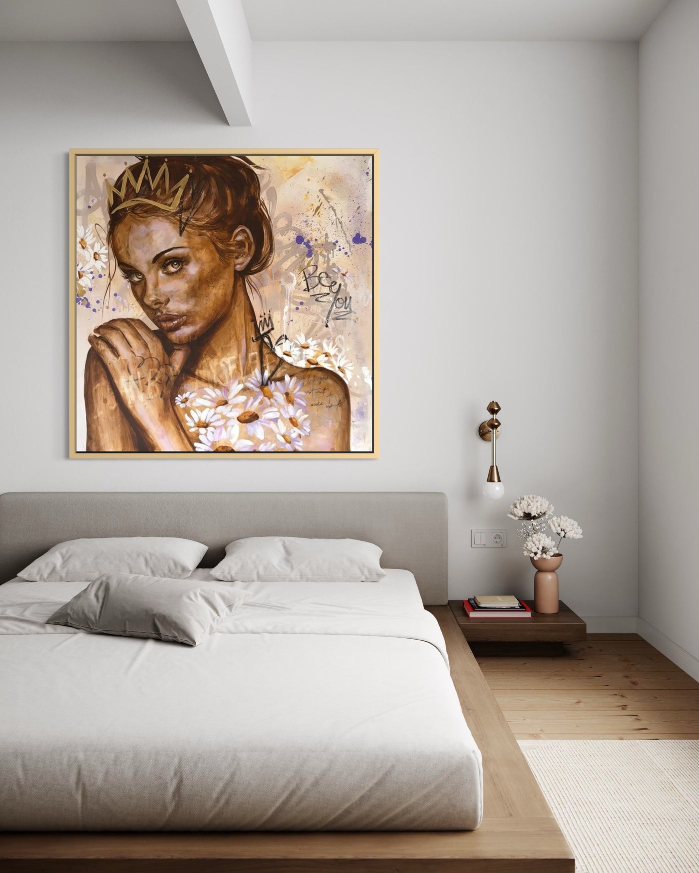 "I Can Buy Myself Flowers" Canvas Print