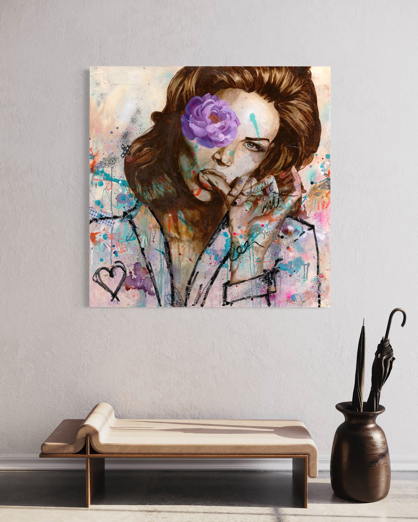 Boss Bitch — Original Fine Art Painting