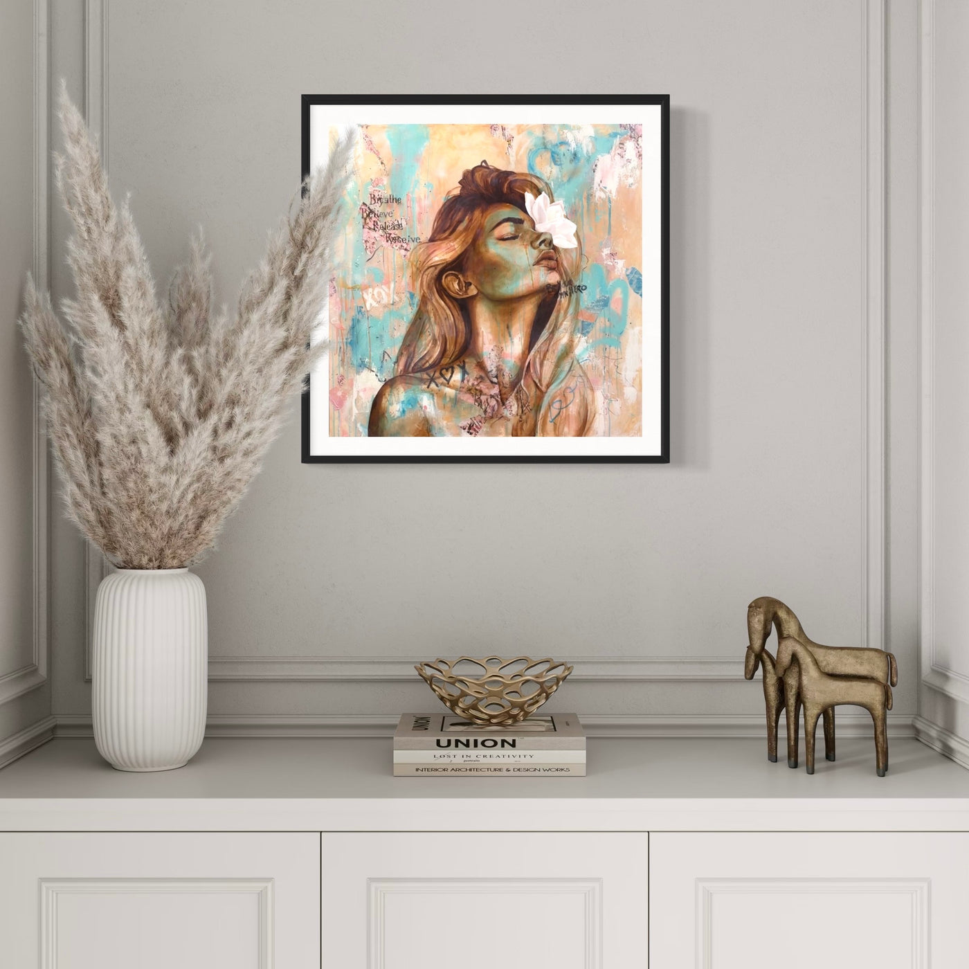 "A Peaceful Warrior" Fine Art Print