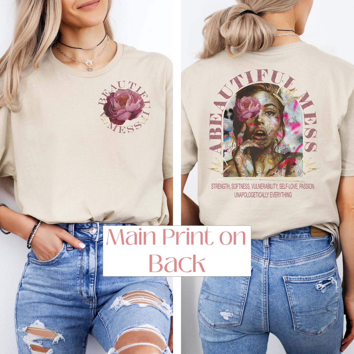 "A Beautiful Mess"  SoftStyle Tee