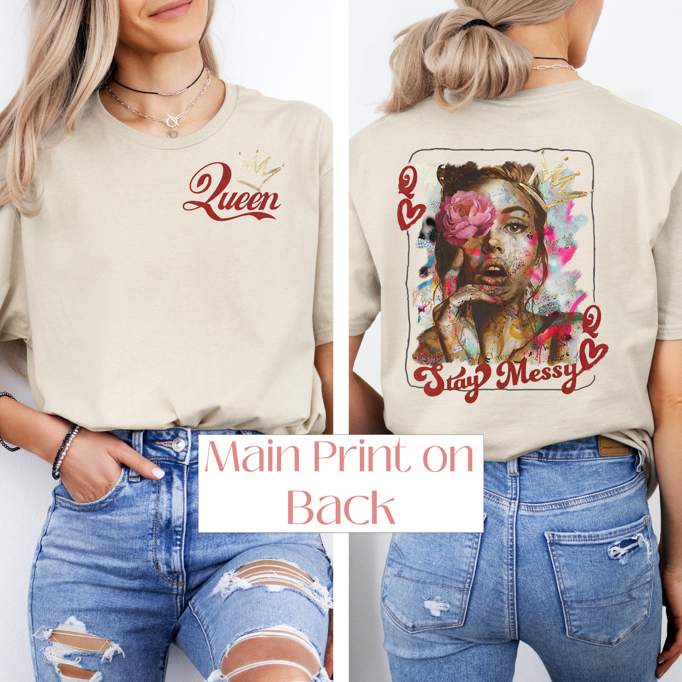 "Stay Messy" ~SoftStyle Tee