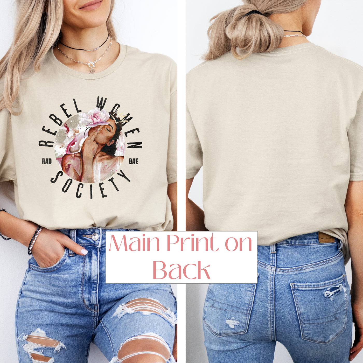 "Rebel Women Society" ~ No Approval Needed & Proud of it! SoftStyle Tee