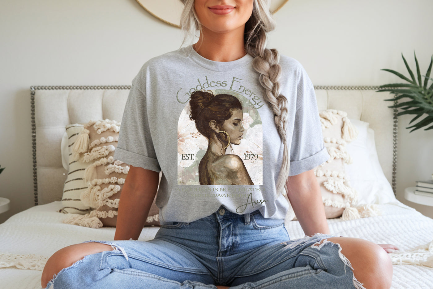 "Goddess Energy" SoftStyle Boyfriend Tee