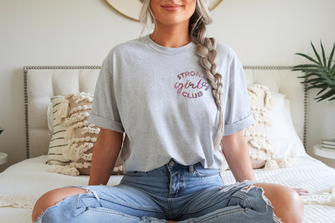 "Play Like a Girl" ~SoftStyle Boyfriend Tee