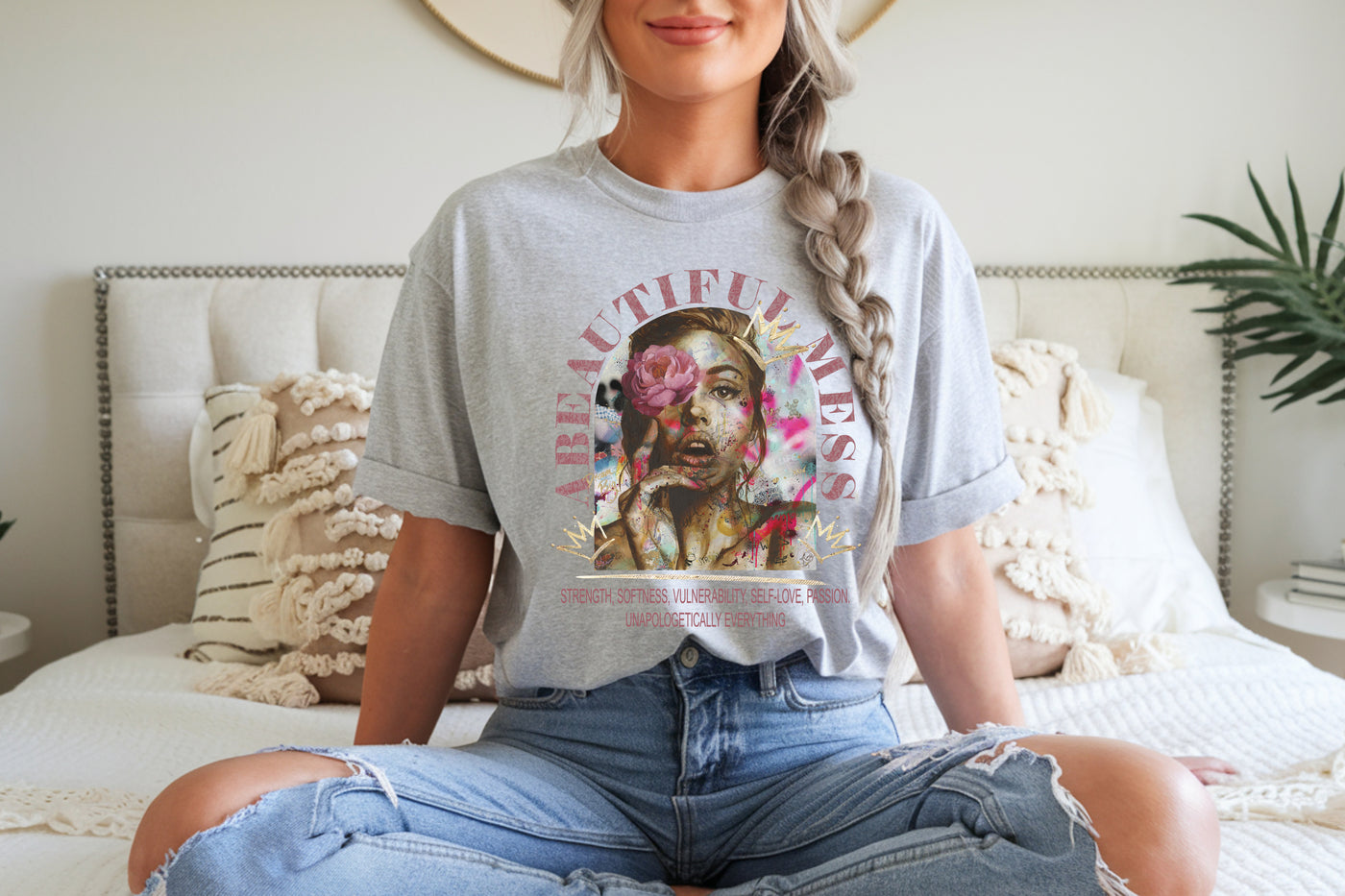 "A Beautiful Mess"  SoftStyle Unisex Tee