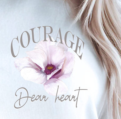 "Courage Dear Heart" ~SoftStyle Tee