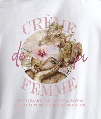 "Creme de la Femme" A Sweet Disaster ~ SoftStyle Tee