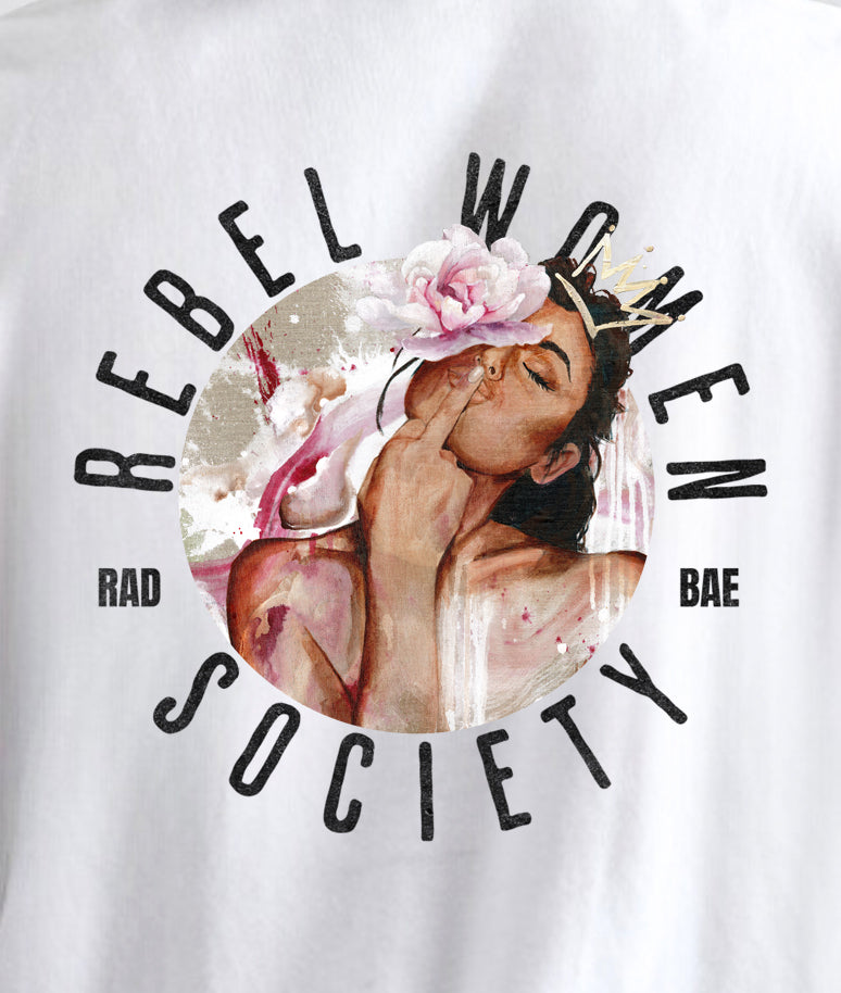 "Rebel Women Society" ~ No Approval Needed & Proud of it! SoftStyle Tee