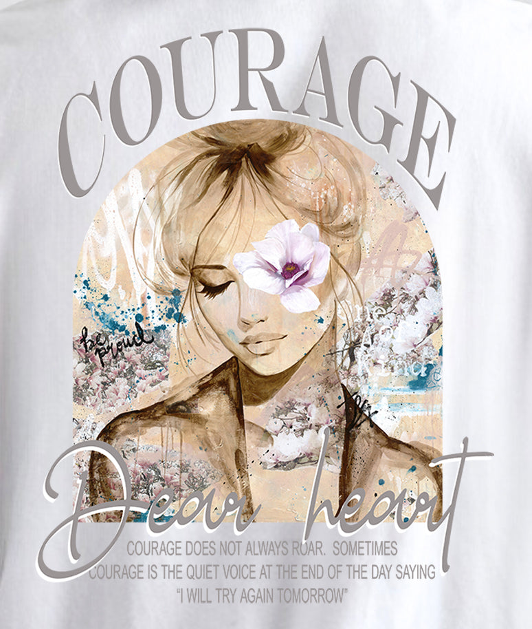 "Courage Dear Heart" ~SoftStyle Tee