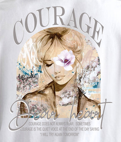 "Courage Dear Heart" ~SoftStyle Tee