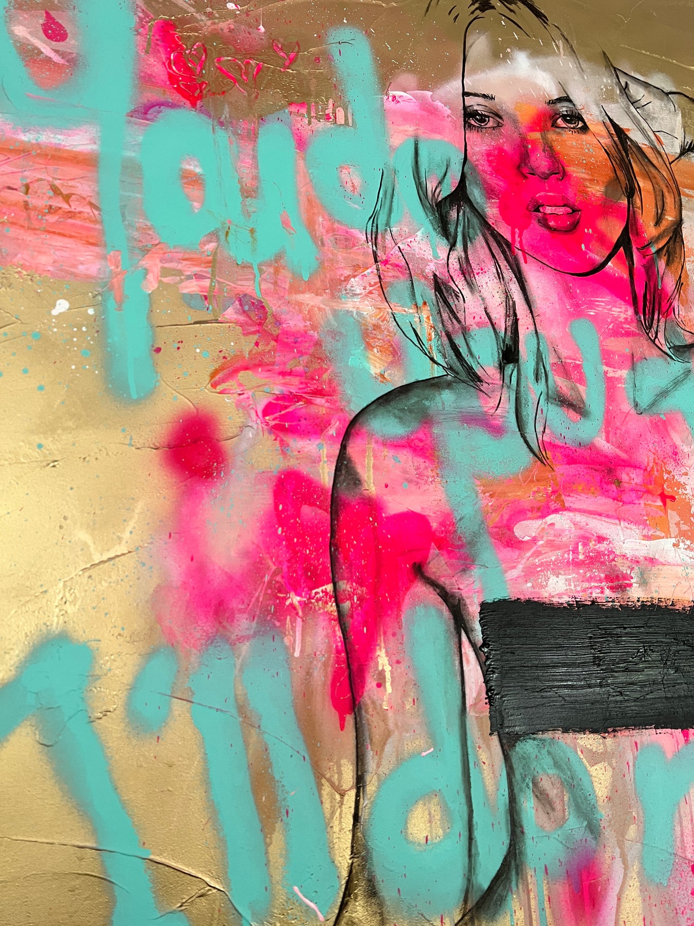 Unapologetically Everything Original Fine Art Painting Katie Wyer Art unapologetically-everything-original-fine-art-painting-katie-wyer-art